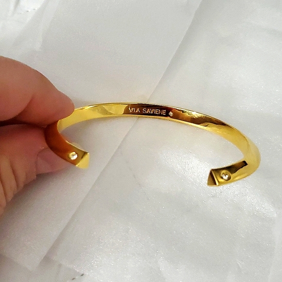 Via Saviene "Cira" Angled Cuff - Picture 1 of 2